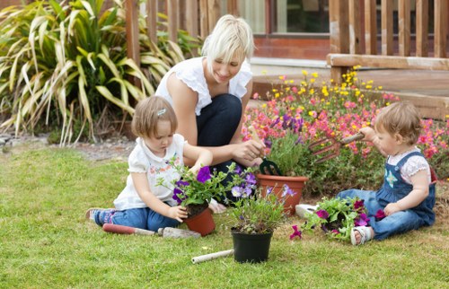 Seasonal garden maintenance in Lampton with detailed care